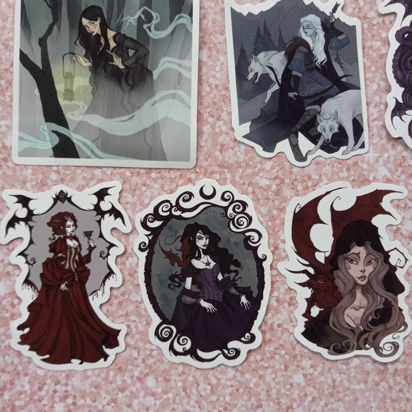 Dark art GoT Game of Thrones sticker pack of 10! Unique & beautiful pieces - Picture 4 of 7